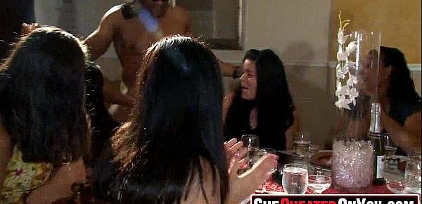  07 Milfs take loads in the face at secret sex party 13